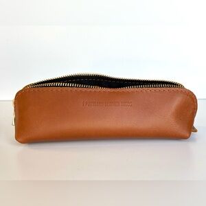 Portland Leather Honey pencil case